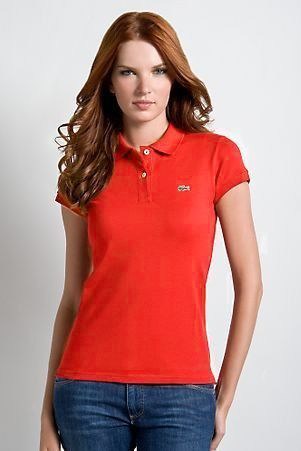 Lacoste short lapel T woman S-2XL-017